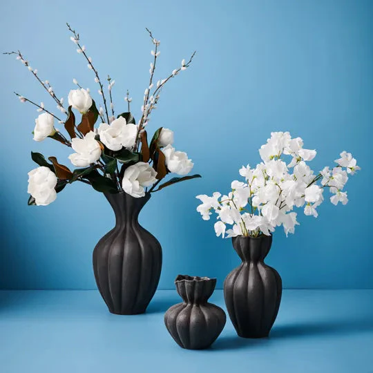 BASMA VASE - BLACK - Image 2