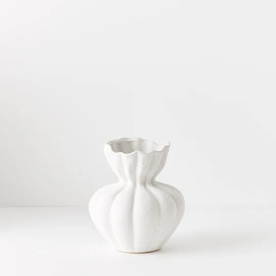 BASMA VASE - WHITE - Image 3