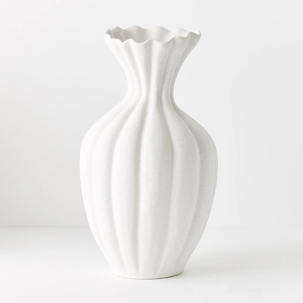 BASMA VASE - WHITE - Image 4