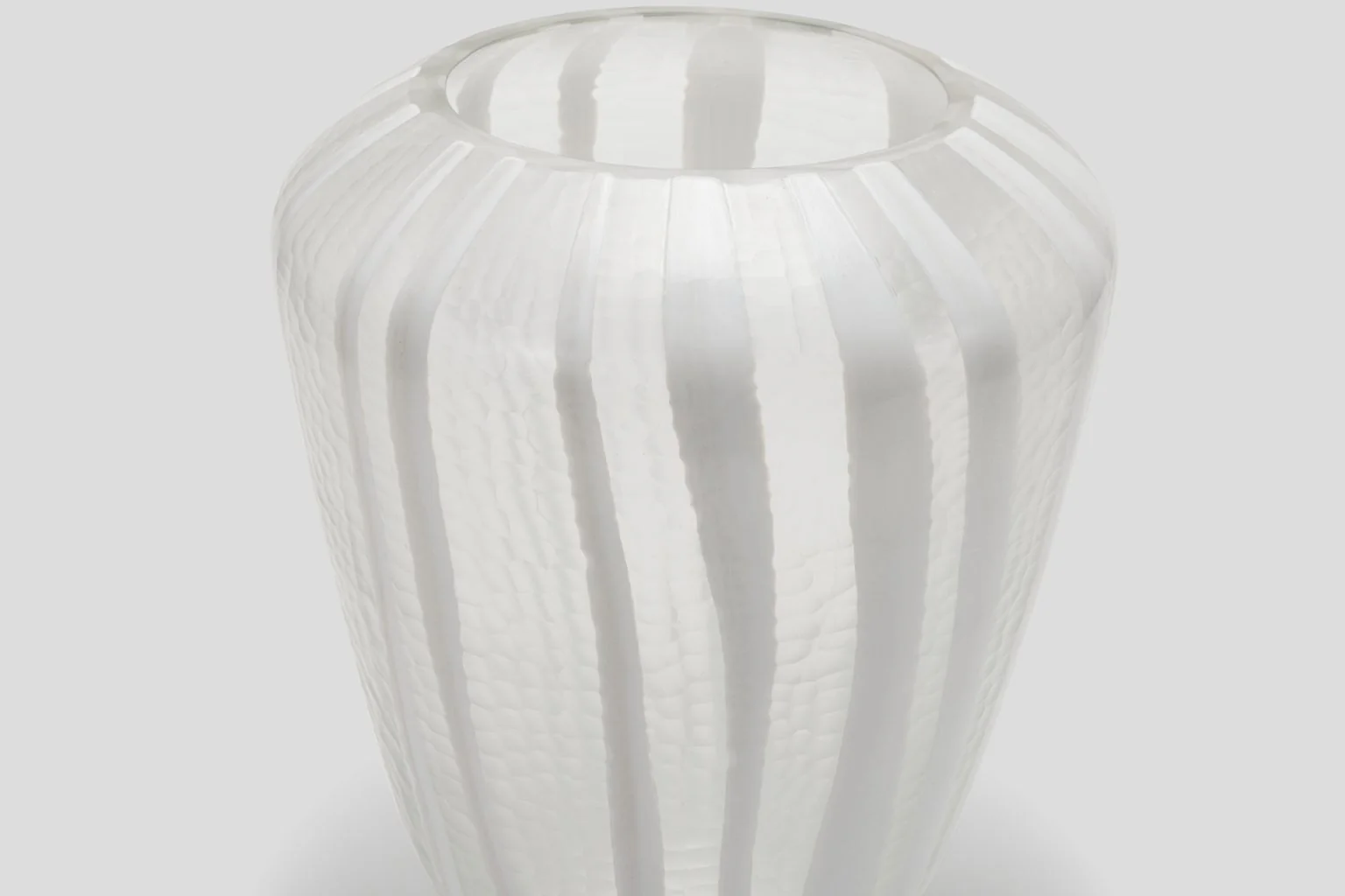 BENGAL STRIPE VASE CANDY CANE - Image 2