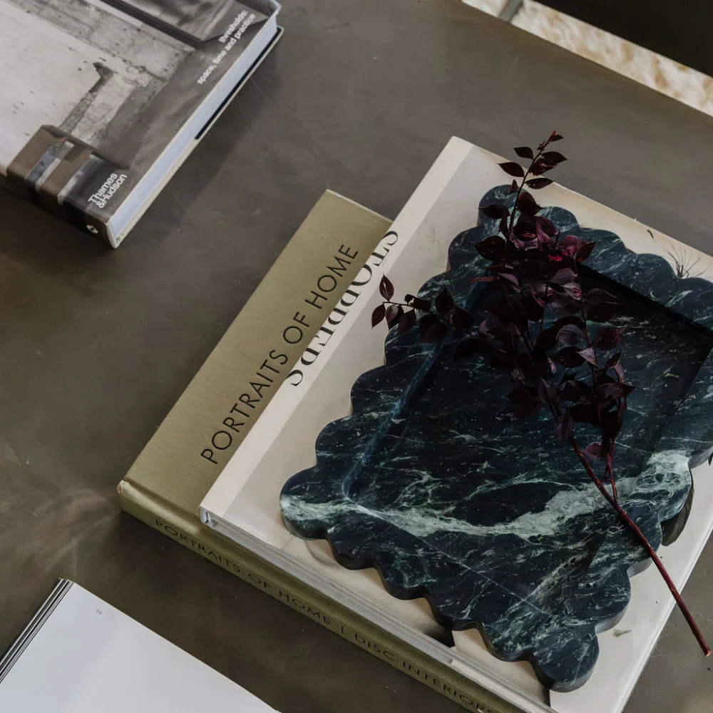 CoTHEORY | PALAZZO SCALLOPED TRAY - VERDI ALPI - Image 3