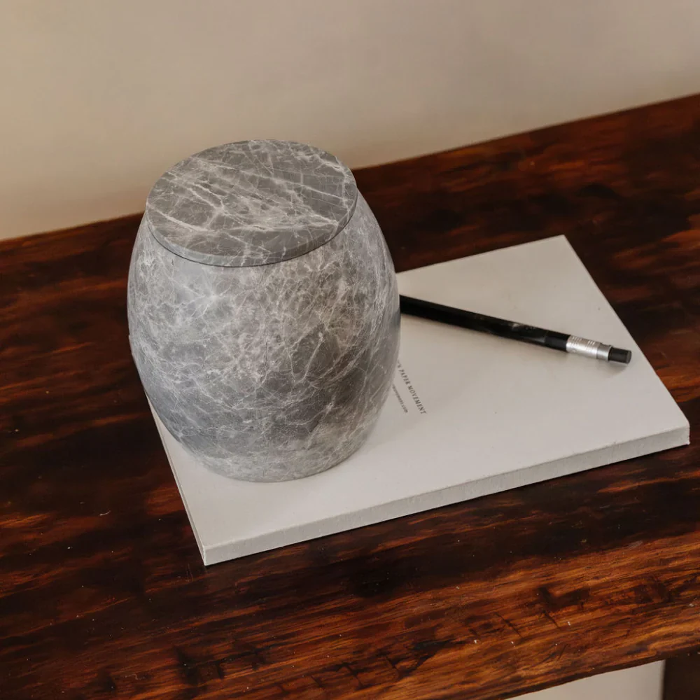 CoTHEORY | COLLECTOR CANISTER - TUNDRA GREY MARBLE - Image 2
