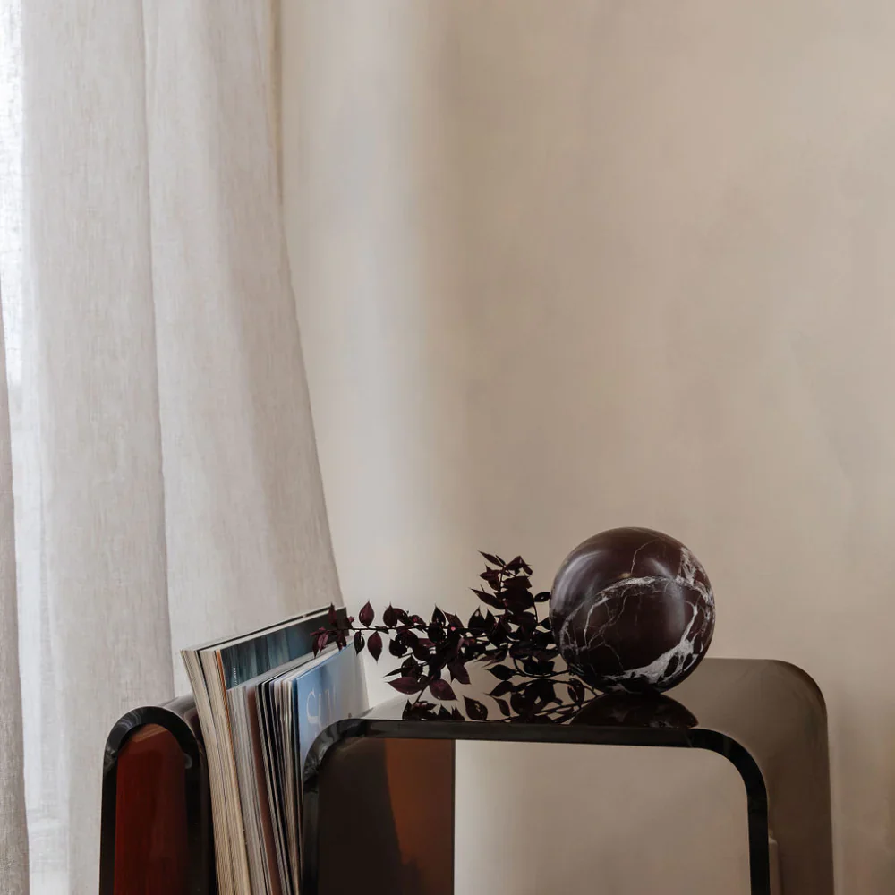 CoTHEORY | ORBIT TABLE SCULPTURE - ROSSO LEVANTO - Image 3