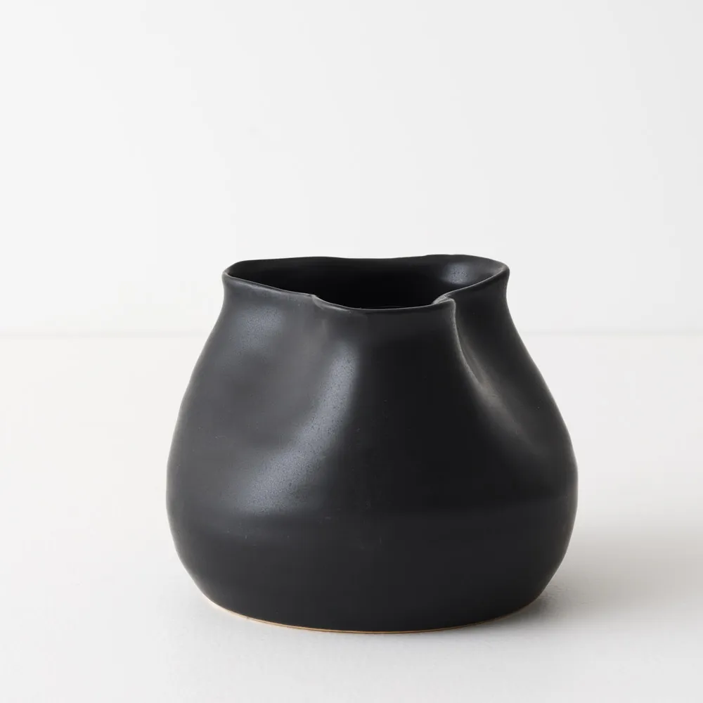 DAYA POT BLACK (10x13cm)