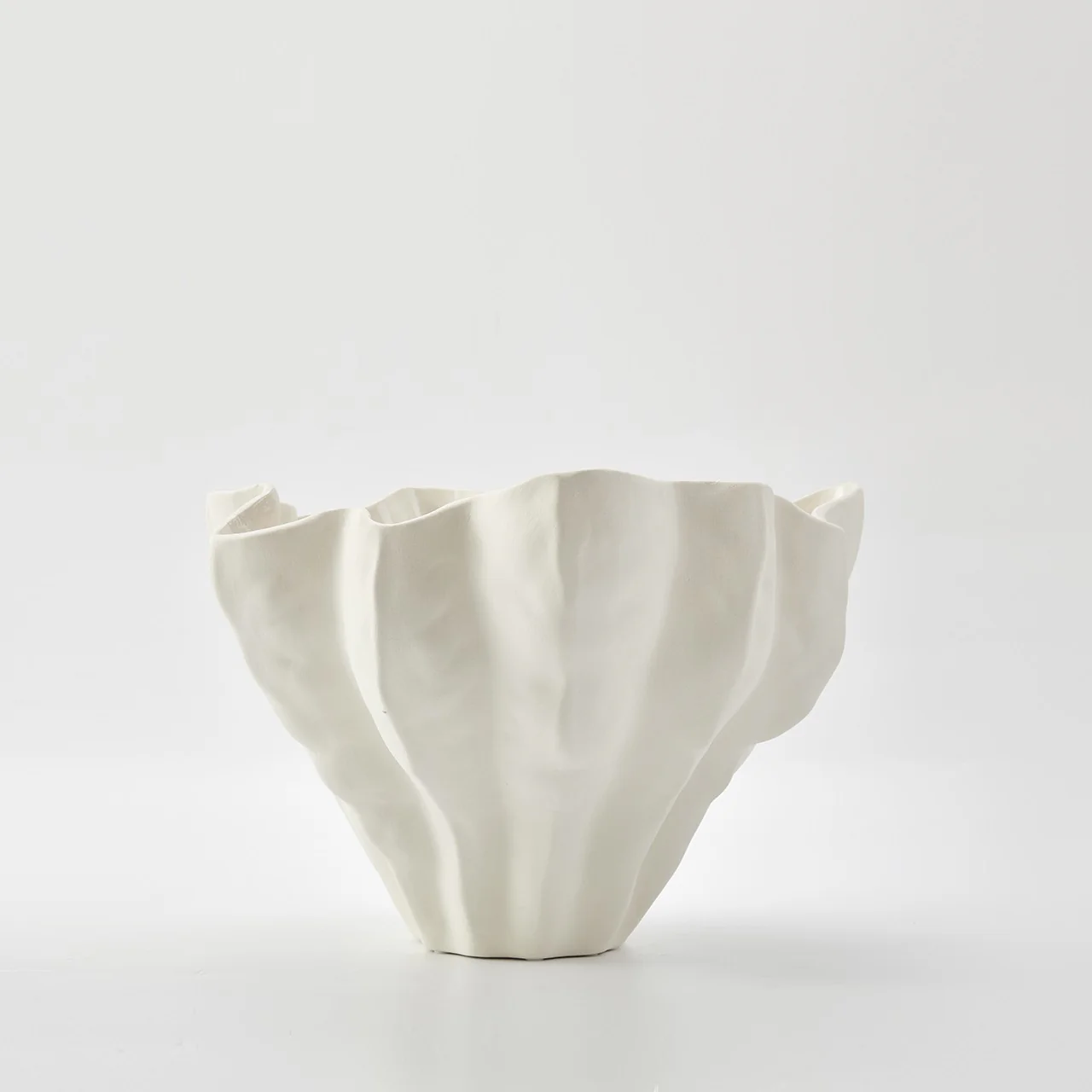 FLUTE BOWL IVORY