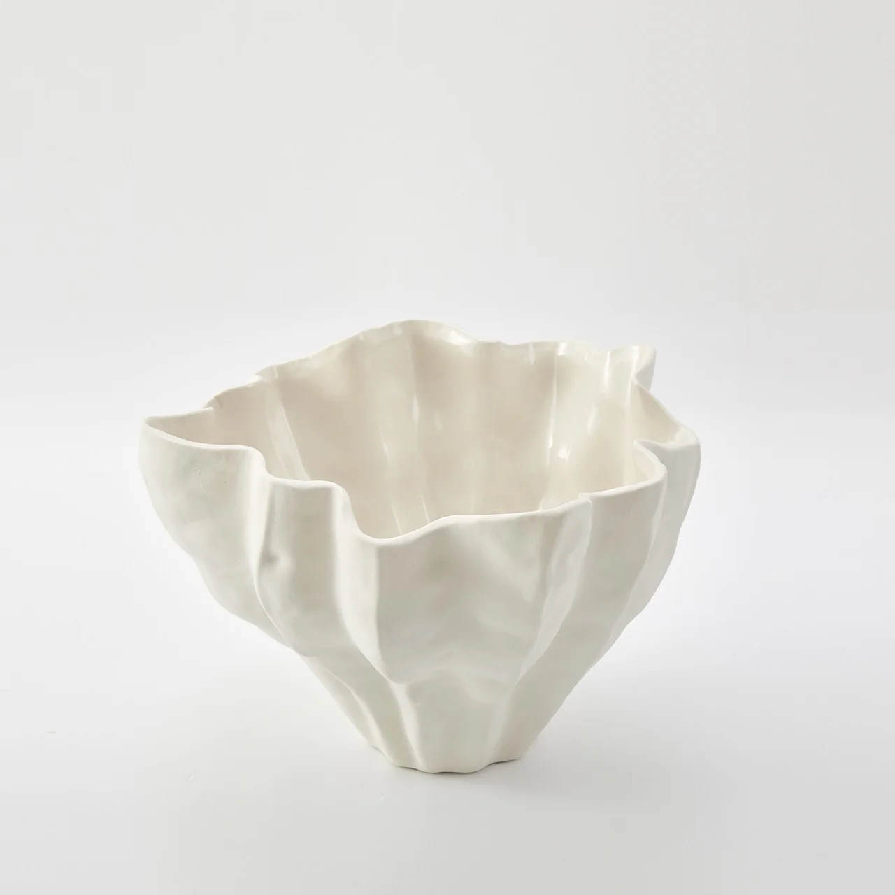 FLUTE BOWL IVORY - Image 2