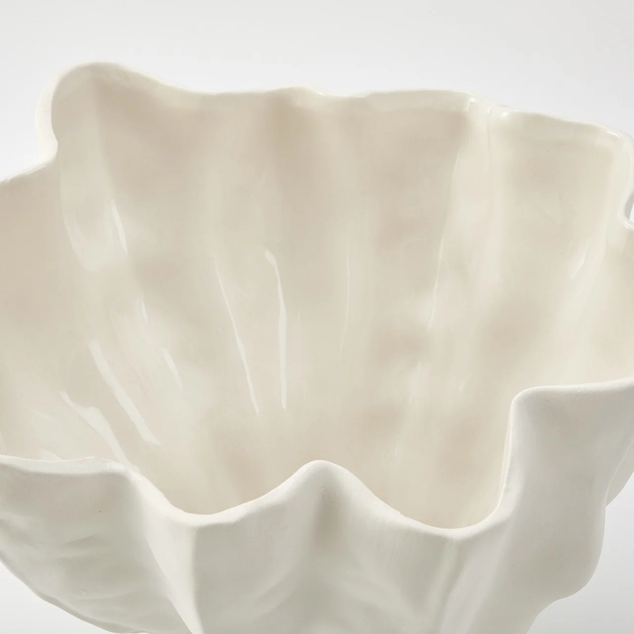 FLUTE BOWL IVORY - Image 3