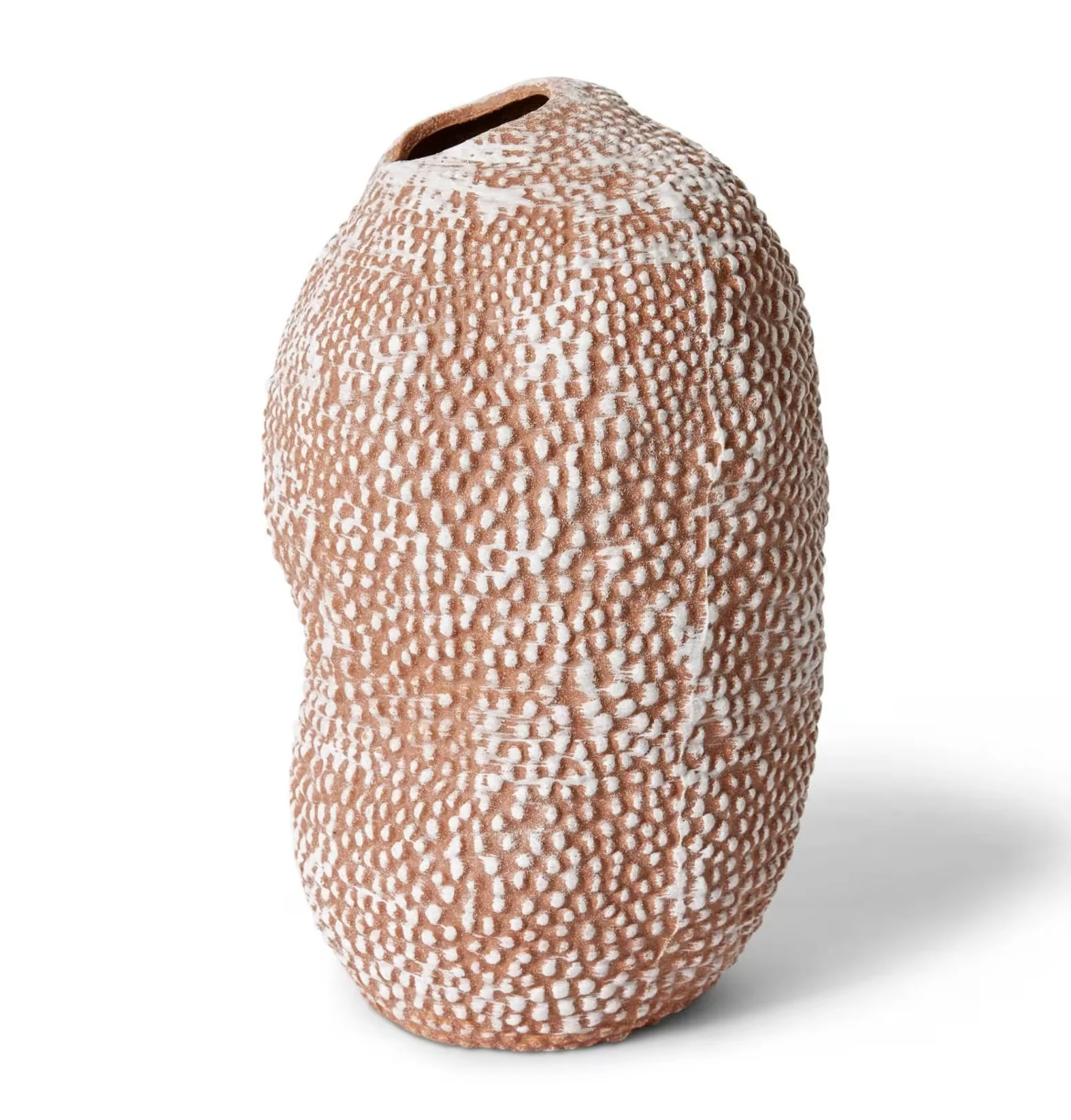JOELLE VASE BROWN