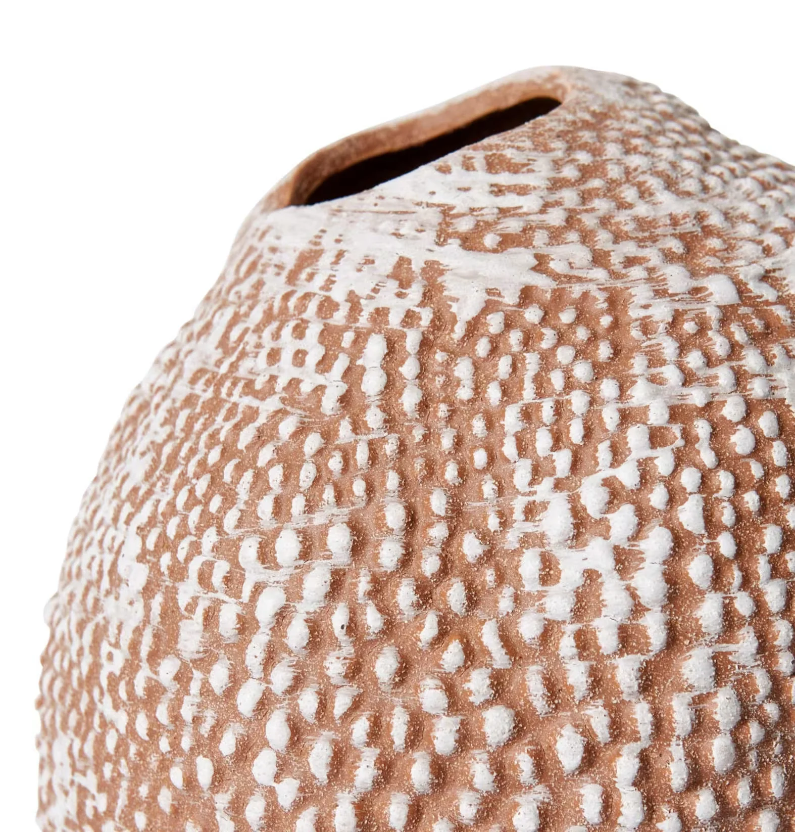 JOELLE VASE BROWN - Image 2