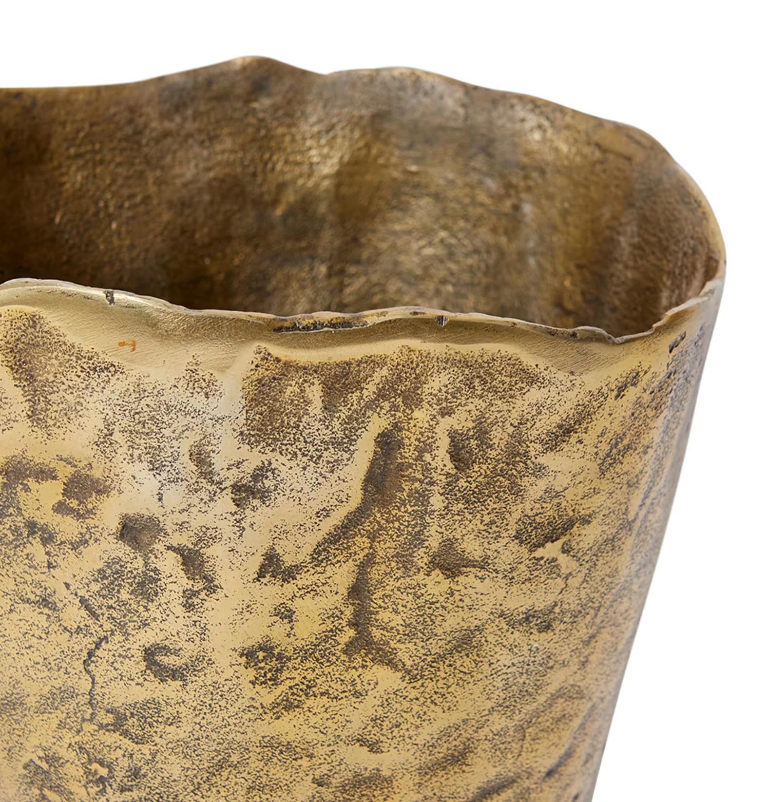 Kahari Vase Gold 23x18x28cm - Image 2