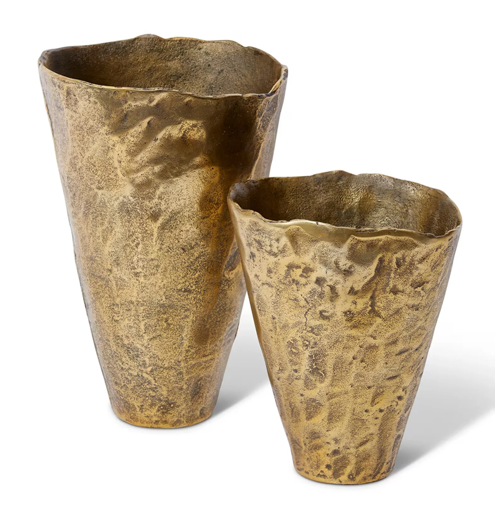 Kahari Vase Gold 23x18x28cm - Image 3