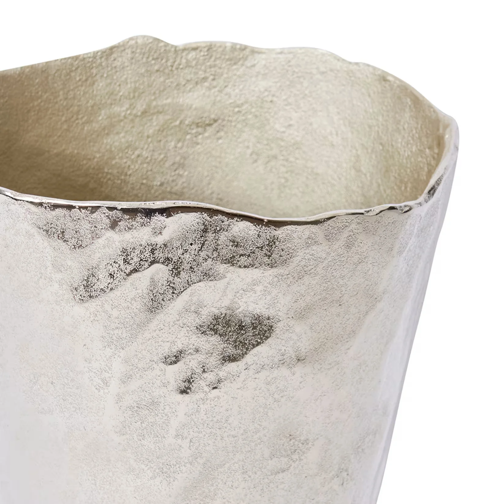 Kahari Vase Nickel  26x20x38cm - Image 2