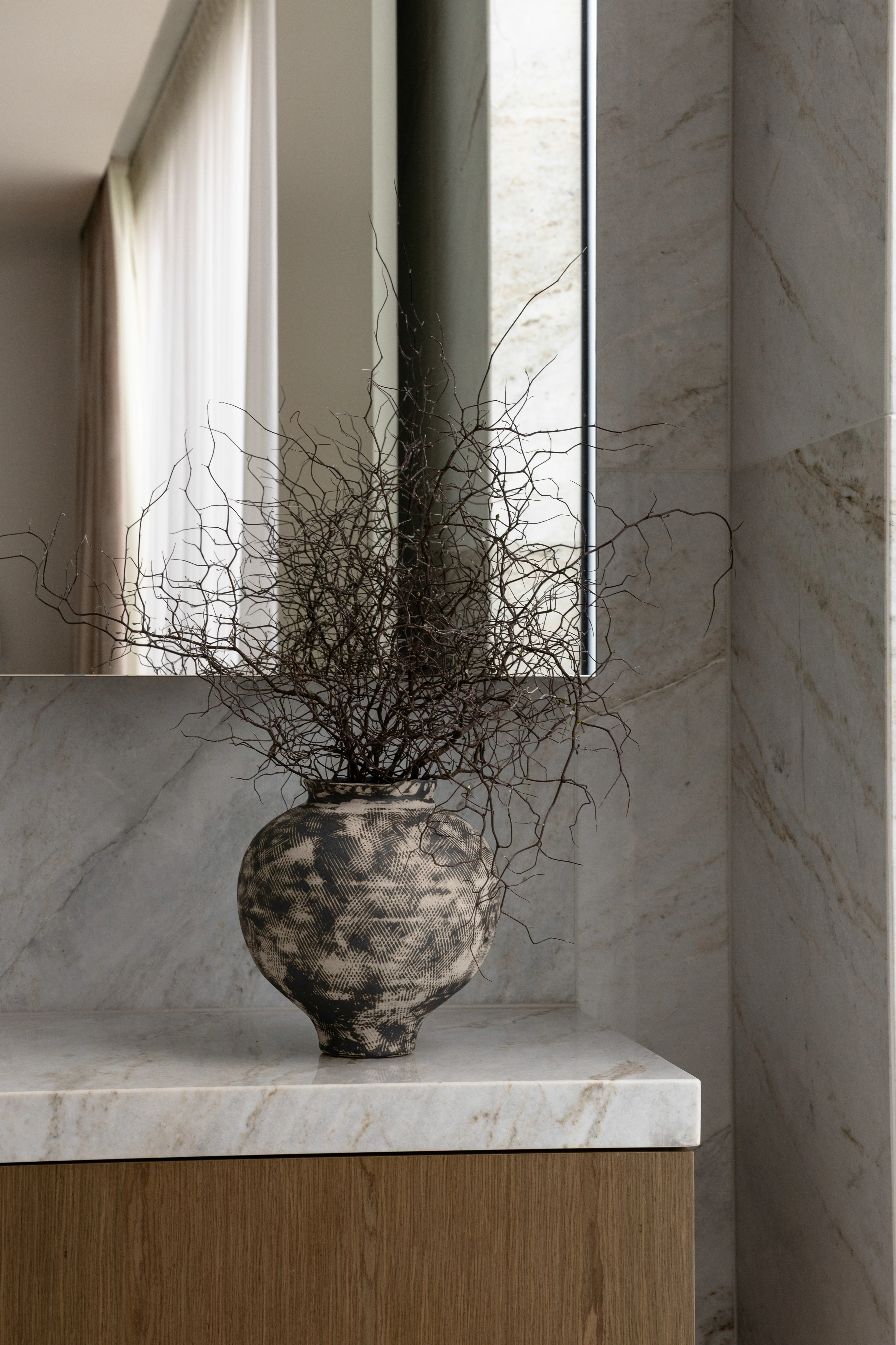 KAYLA PRESERVED FLOWER ARRANGEMENT IN MOSTAR VESSEL - Image 2