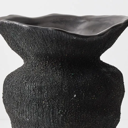 LEXI VASE ANTHRACITE (28x25cm) - Image 2