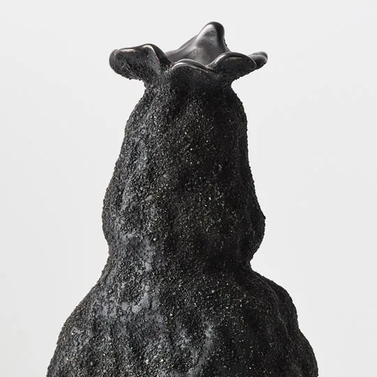 LEXI VASE ANTHRACITE (32x17cm) - Image 2