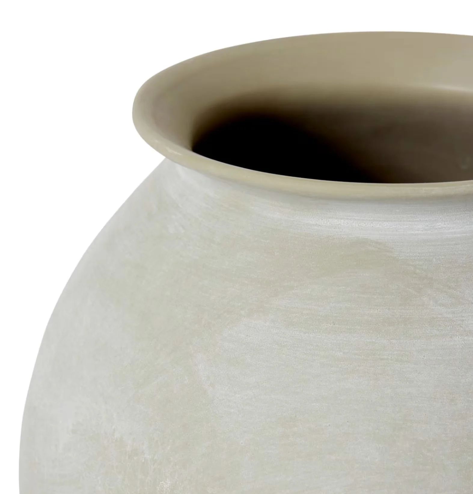 NAKANO VASE MATT WHITE 25X25X25cm - Image 5