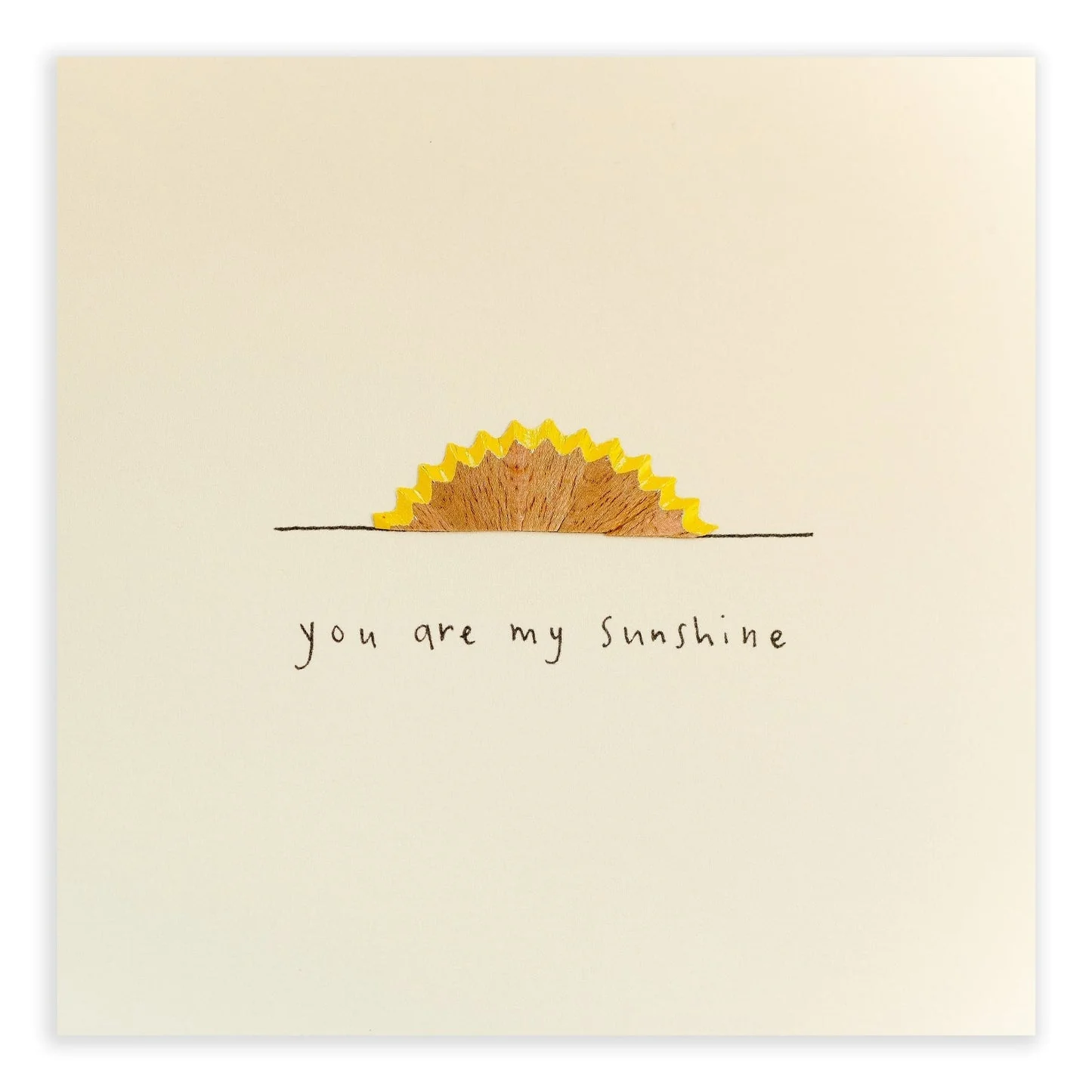 RUTH JACKSON CARD PENCIL SHAVINGS (74-00088)